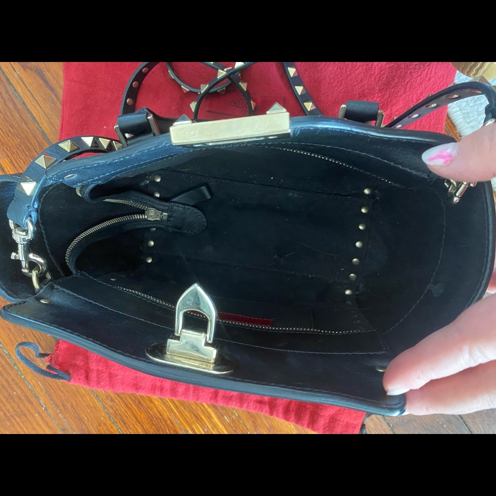 De-listing soon! Valentino rockstud mini tote bag - Picture 9 of 10
